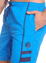 Мужские шорты для пляжного отдыха (Размер: M) (Цвет: голубой)