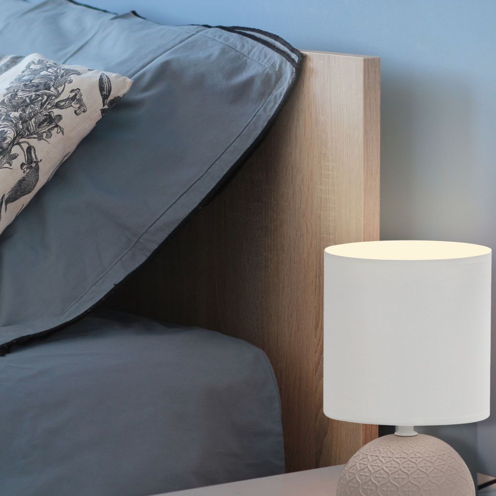 UML-B302 E14 BROWN Светильник настольный декоративный под лампу Е14. 40W. Механический выключатель. Коричневый. ТМ Uniel