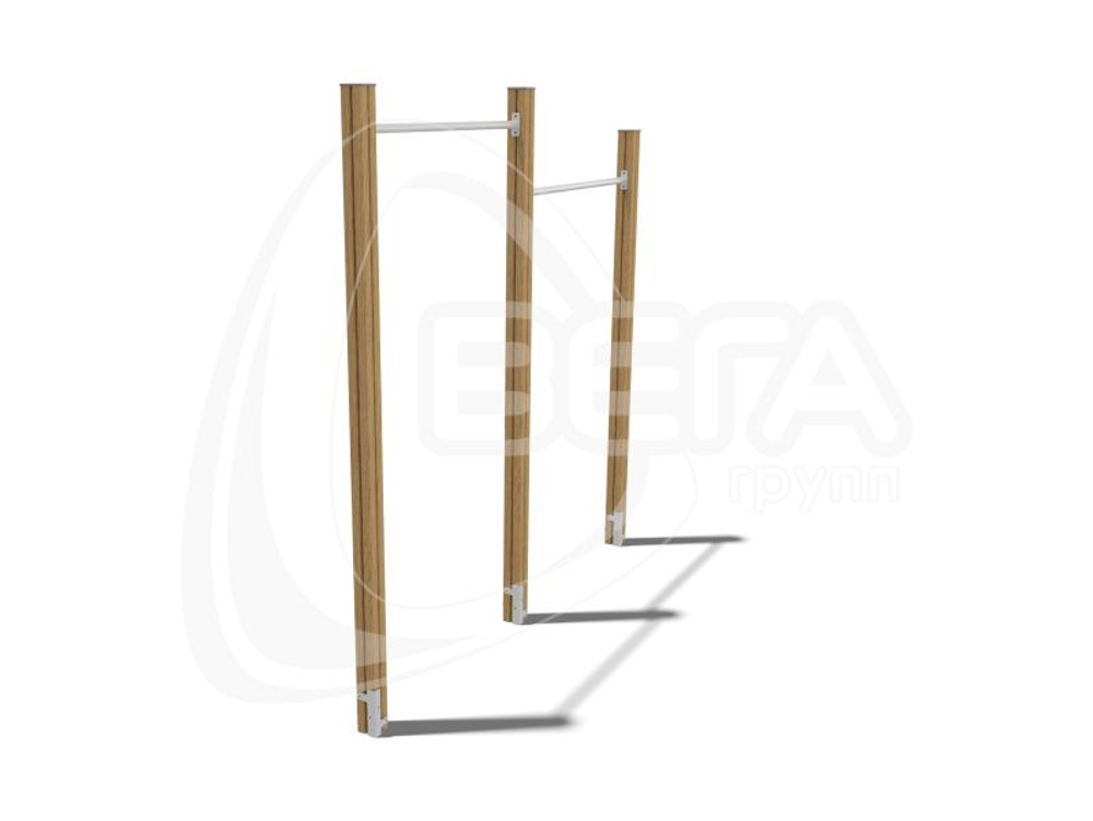 Перекладина разноуровневая высокая ФК104.00