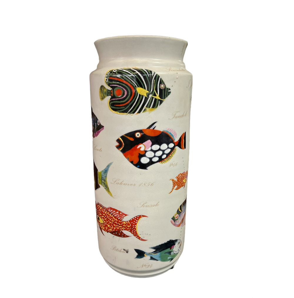 Ваза Стаи рыб 36 см CFJ.253/BE