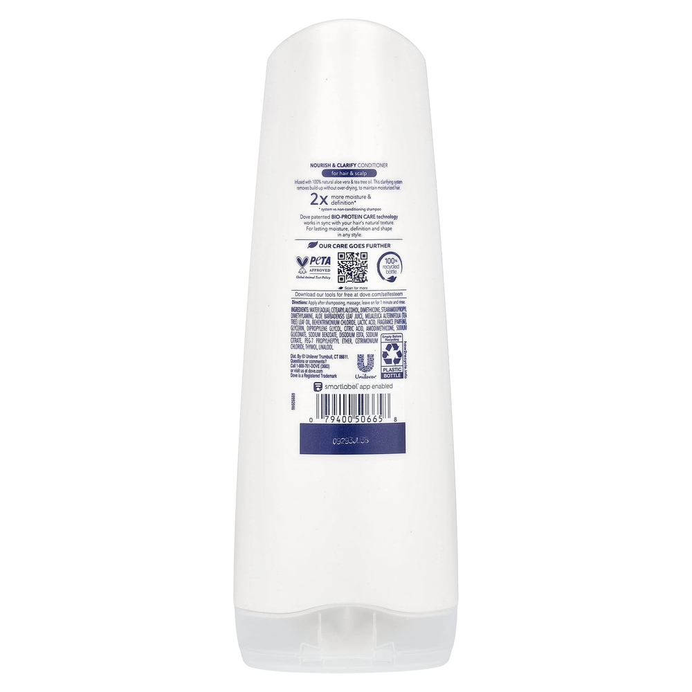 Dove, Кондиционер Nourish & Clarify, 355 мл (12 жидк. унц.)