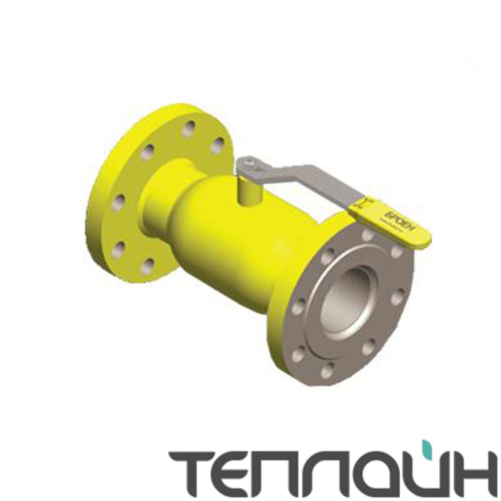 Шаровой кран БРОЕН КШГ 11С10ФТ 70.003.015 Ду 15 Ру 16 фланец/фланец