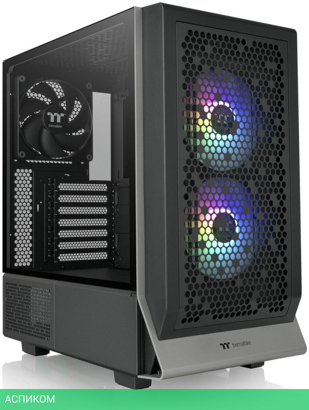 Корпус Thermaltake Ceres 300 TG ARGB E-ATX без БП Black (CA-1Y2-00M1WN-00)