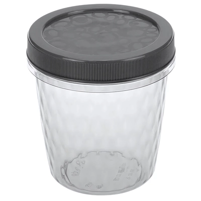 Емкость для продуктов РОЛЛ 0,5л Графитовый (комплект 32 шт)