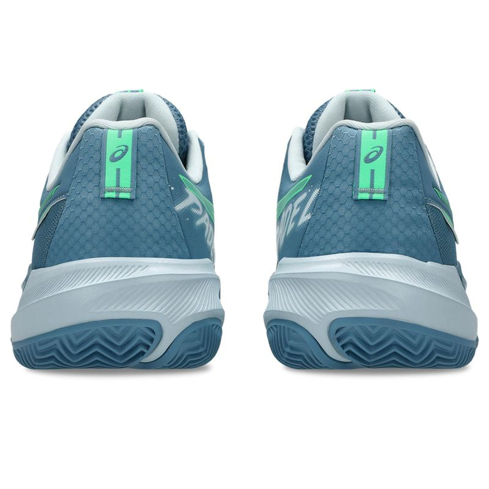 Мужские кроссовки для Падел Asics Gel-Challenger 15 Padel - saba blue/vital green