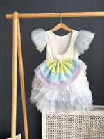 Платье из тюля со шлейфом Pure Soul , 104