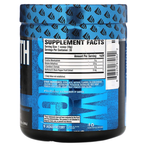 Jacked Factory, Growth Surge, после тренировки, черная вишня, 300 г (10,58 унции)