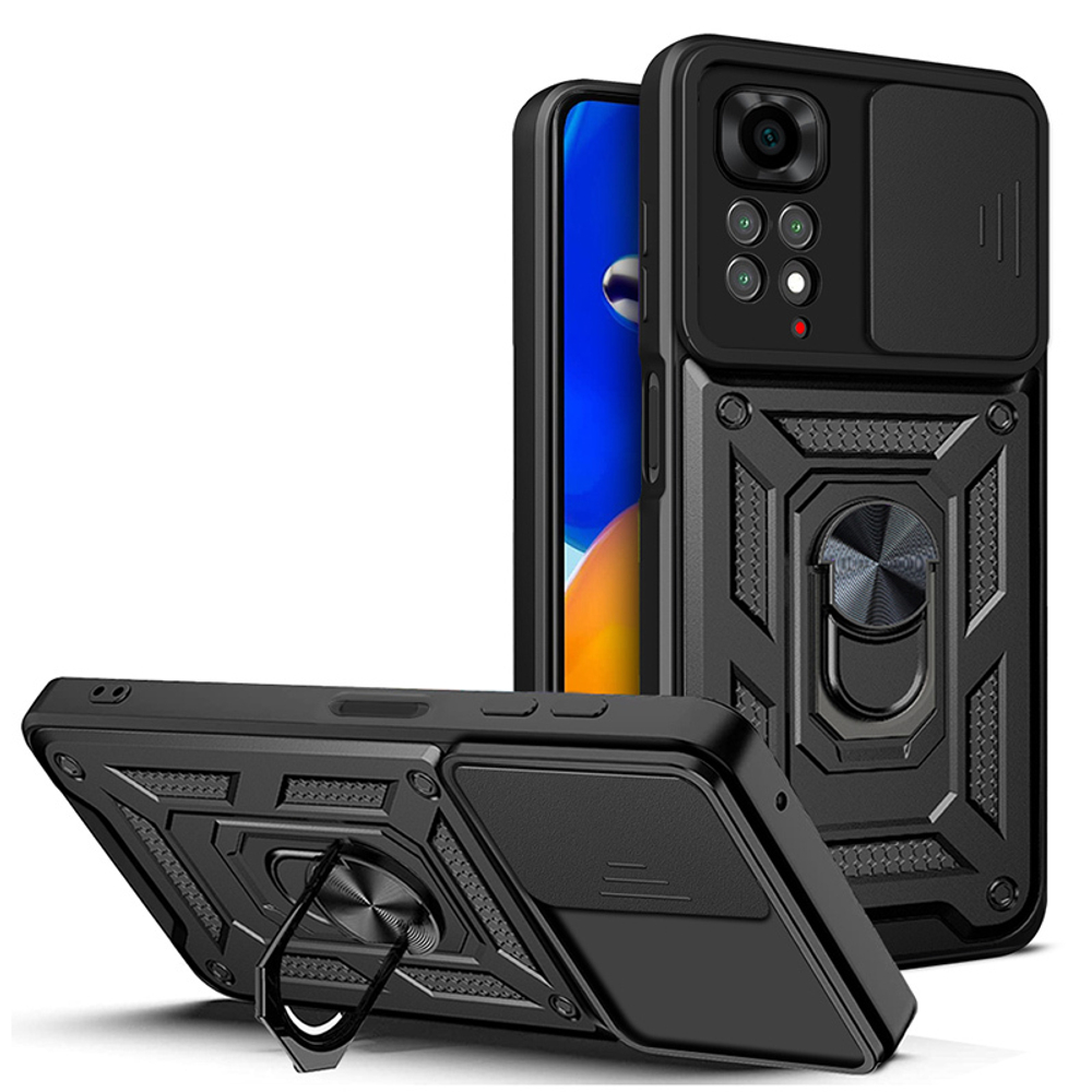 Чехол с кольцом Bumper Case для Xiaomi Redmi Note 11 / 11S