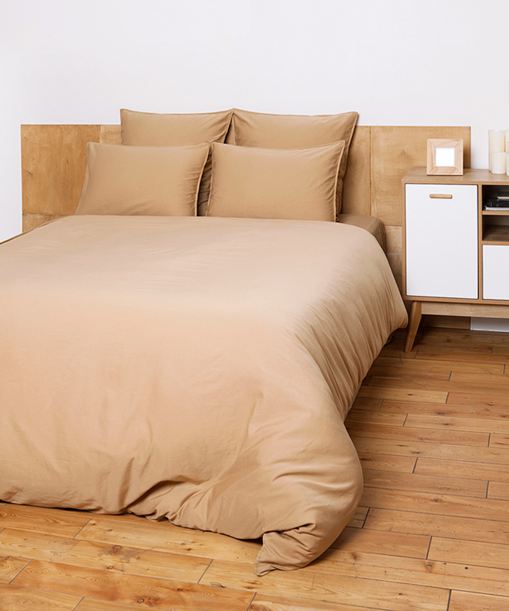 Наволочка с запахом 50х70 Bovi Soft Sateen золотая