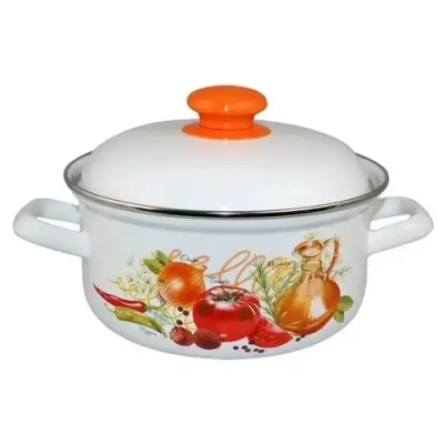 Кастрюля эмал 2,0л 15104АП2 Итал.кухня