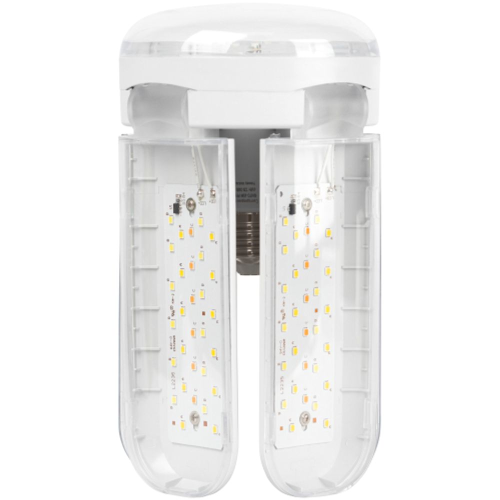 Фитолампа для растений светодиодная ЭРА GREEN LINE ФИТО-65W-PFR-E27-GR 5-ти лепестковая полного спектра 65 Вт Е27