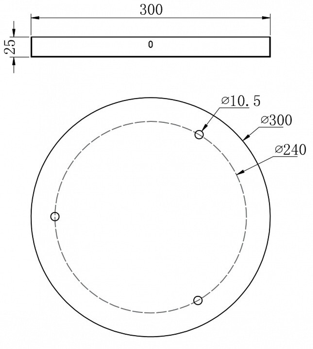 Основание Maytoni Universal base SPR-BASE-R-03-B