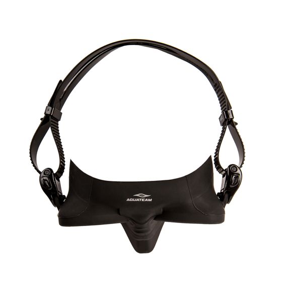 Маска Aquateam Free Diving black зеркальные стекла без бокса