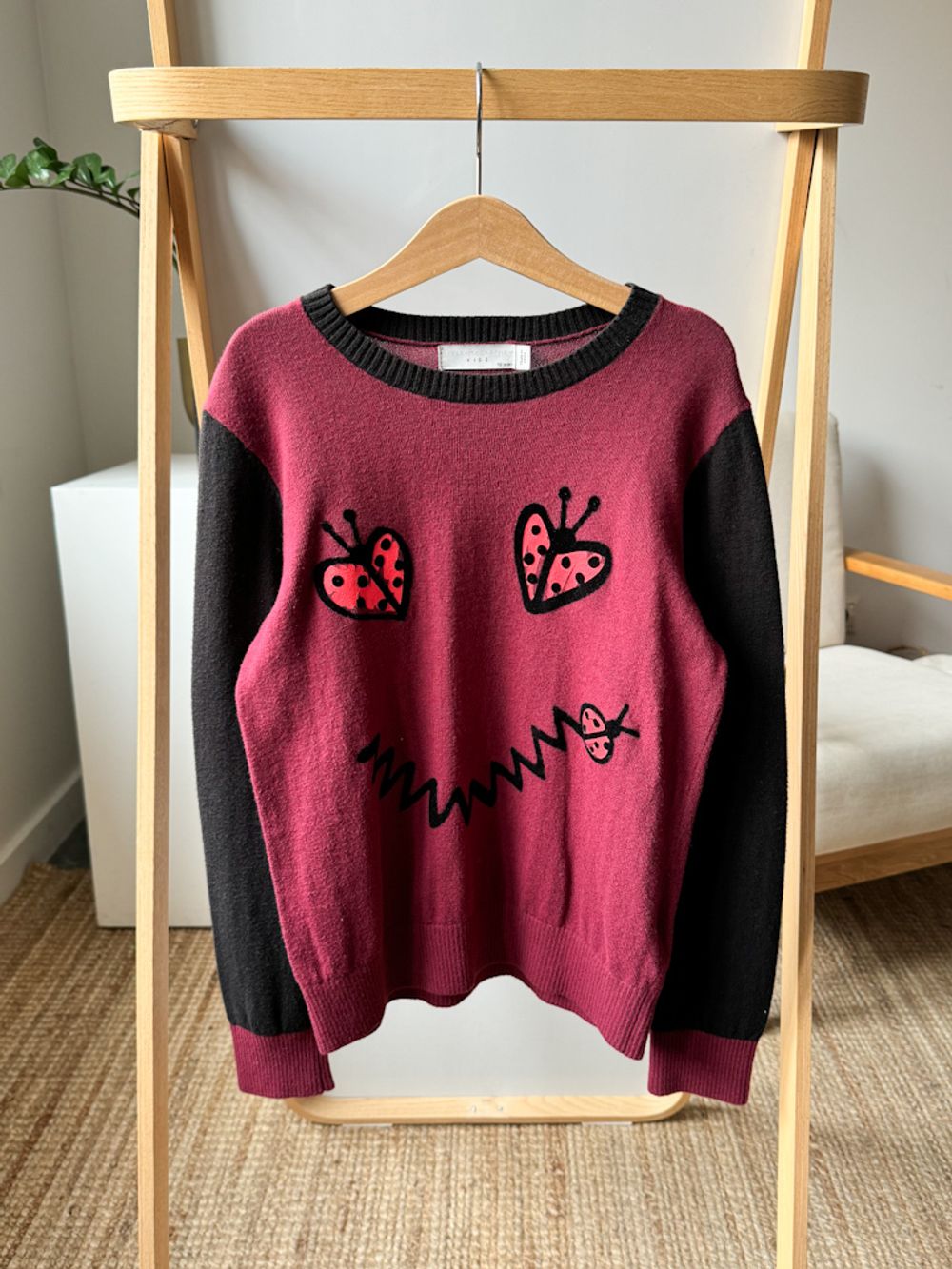 Джемпер из хлопка и шерсти Stella McCartney, 140