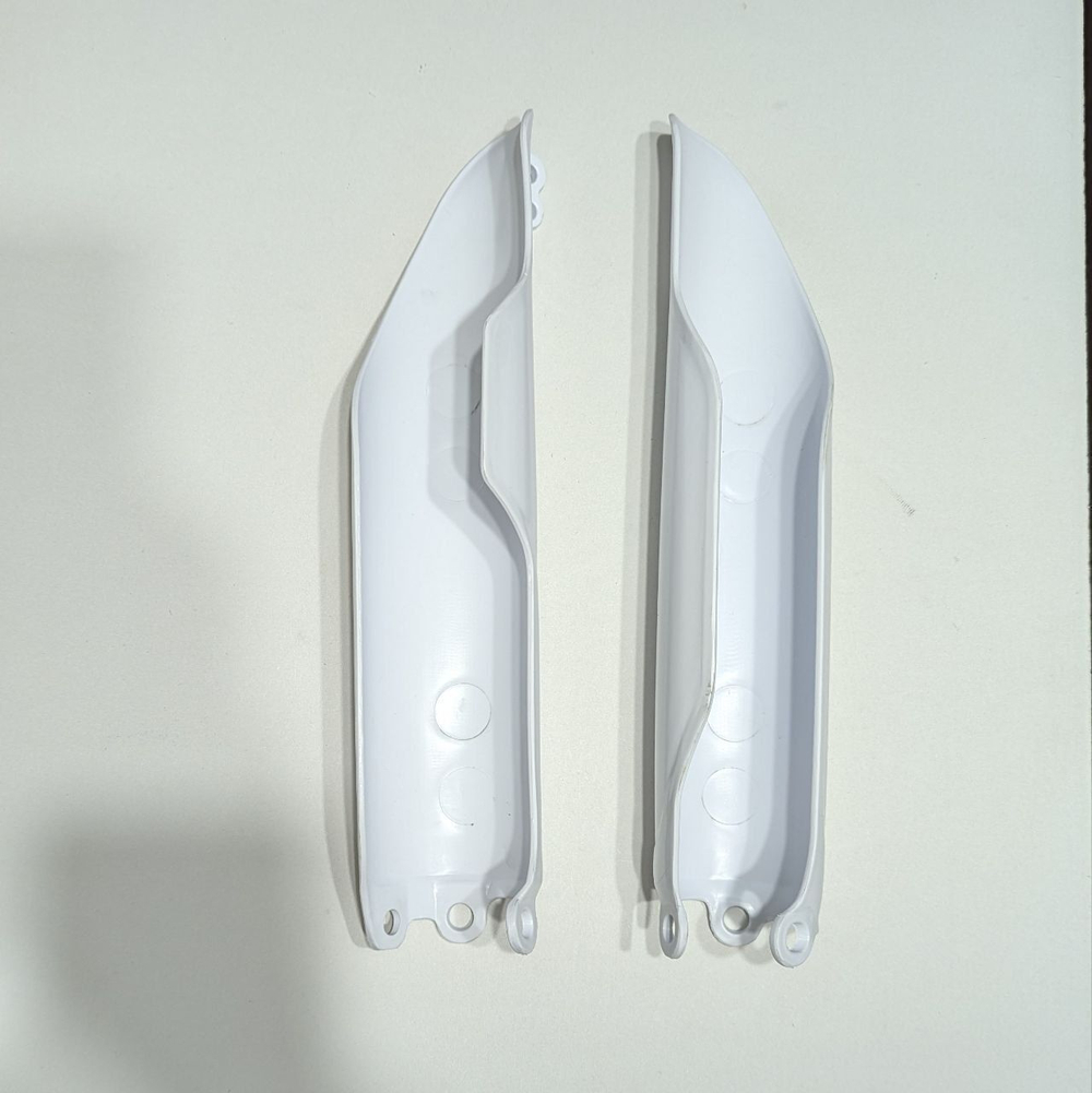 '- Защита перьев вилки эндуро 250 белая