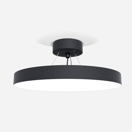 Светильник подвесной круг  AltoLight Rim D500, потолочная чаша в комплекте.