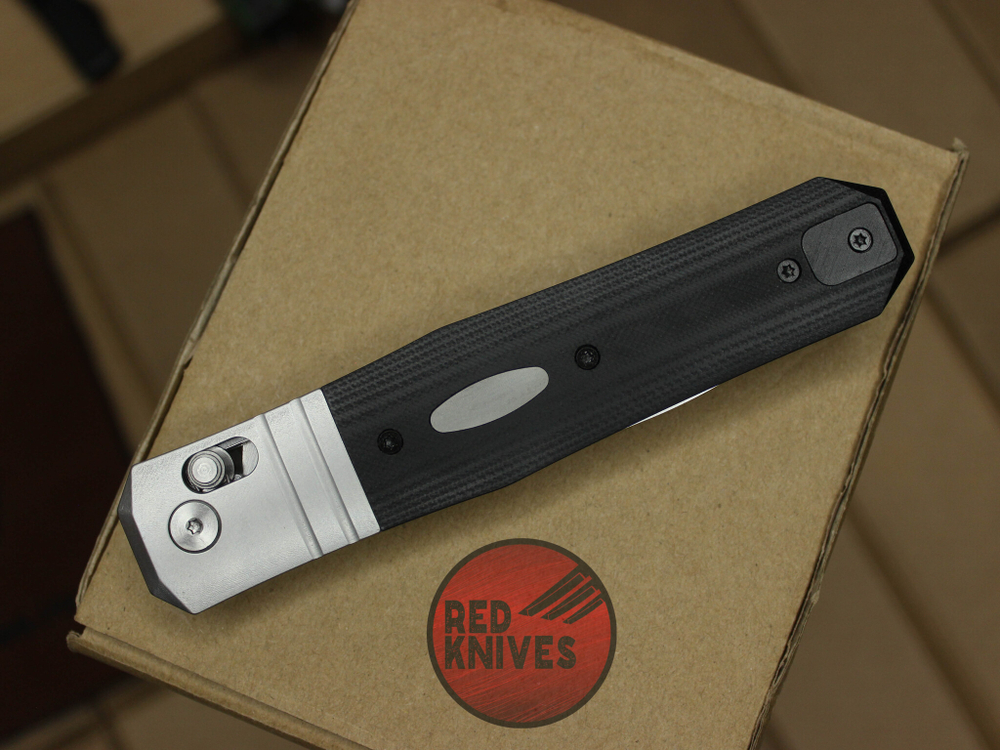 Нож CRKT Redemption Crossbar Lock - кинжальный клинок, сатин