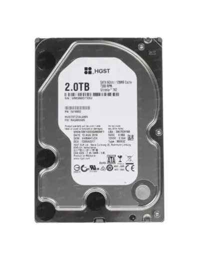 3.5" 2 ТБ Жетский диск Ultrastar 7K2 1W10002_HUS722T2TALA604