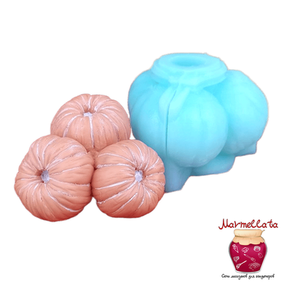 Силиконовая форма 3D "Вставка мандарины очищенные"