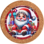 Подставка под кружку 10см «Дед Мороз»