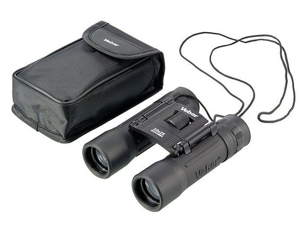 Бинокль Veber Sport 10x25 черный