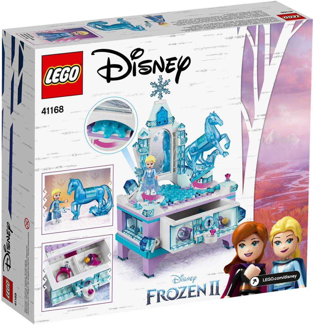 LEGO Disney Princess: Шкатулка Эльзы 41168 — Elsa's Jewelry Box Creation — Лего Принцессы Диснея