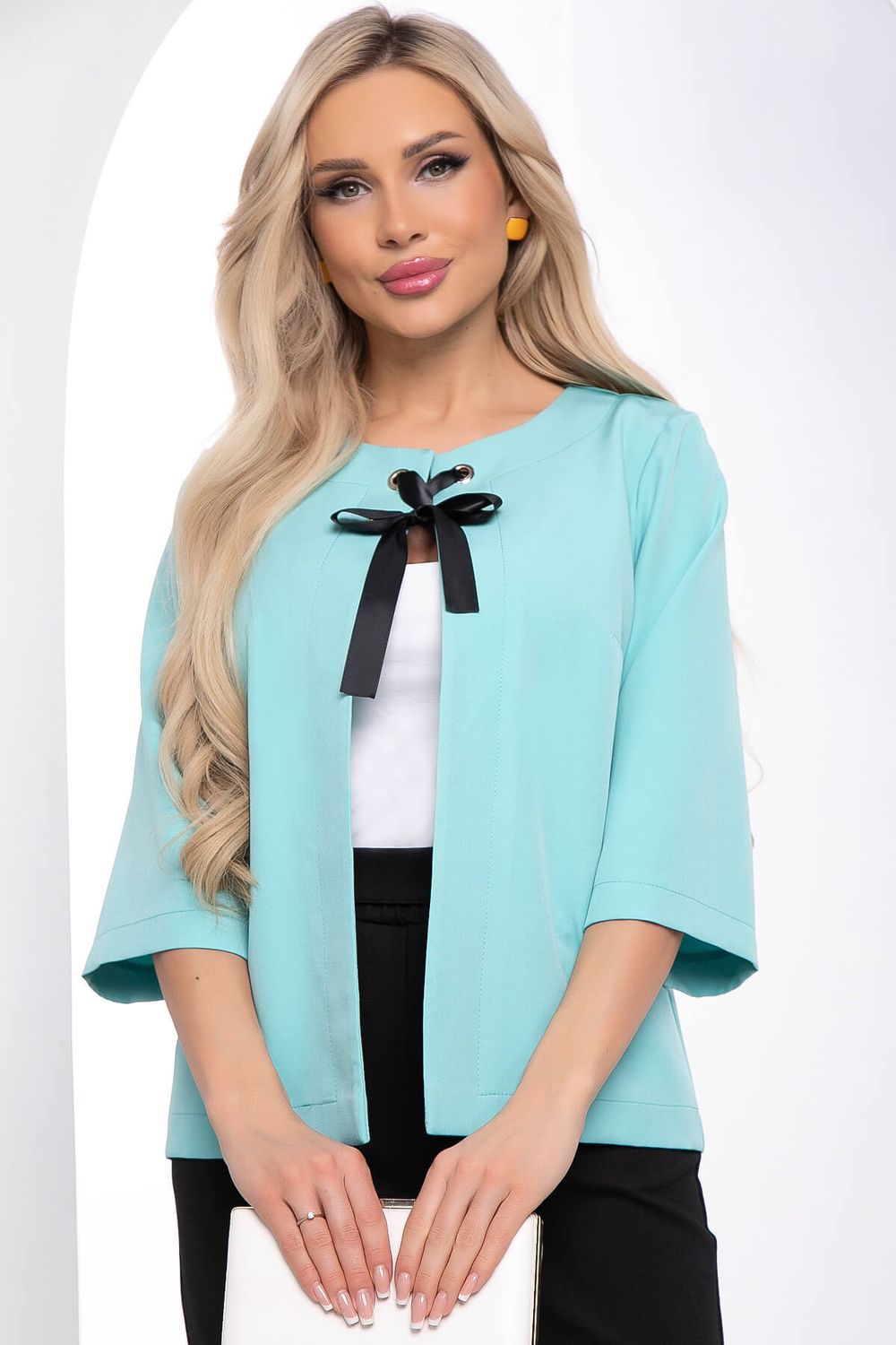 Жакет "Кэнди" (бирюза) Б8279 LT Collection