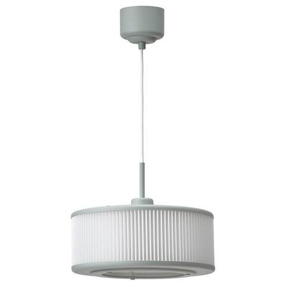 Подвесной светильник IKEA REMTANG (РЕМТОНГ), Серо-зеленый, 38 см