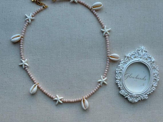 Boyunbağı / Колье / Necklace Sadə kristal muncuqdan hazırlanmış boyunbağı 2