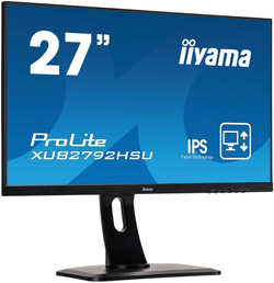 Монитор Iiyama 27;; ProLite XUB2792HSU-W1 белый 1920x1080 IPS LED 75Гц 4ms VGA HDMI DisplayPort USB