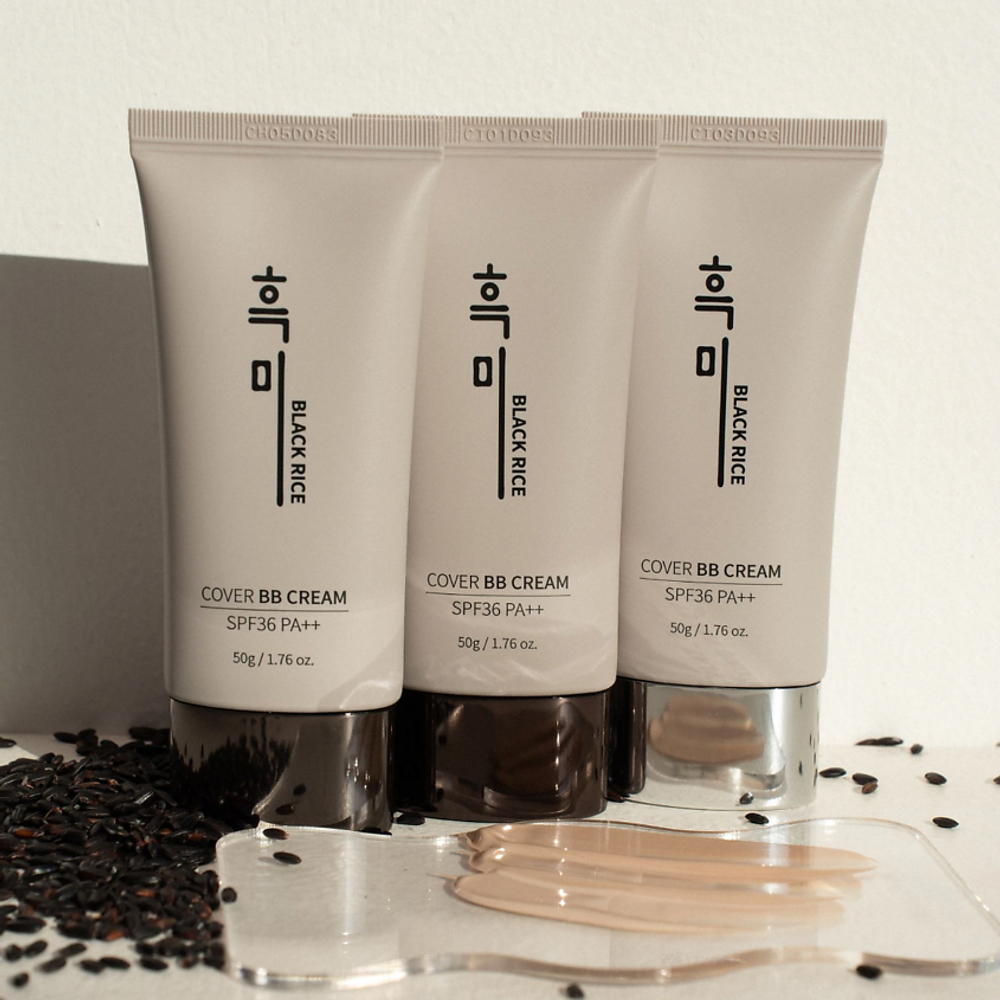 Увлажняющий BB-крем Black Rice Cover BB Cream SPF 36 PA++ - #13
