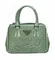 Мини-сумка-тоут Prada Galleria с кристаллами зеленый