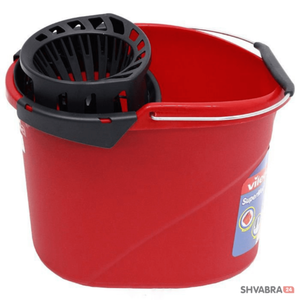 Ведро для отжима ленточных швабр Виледа Вишмоп (Vileda Super-Easy Torsion Power Mop Bucket)