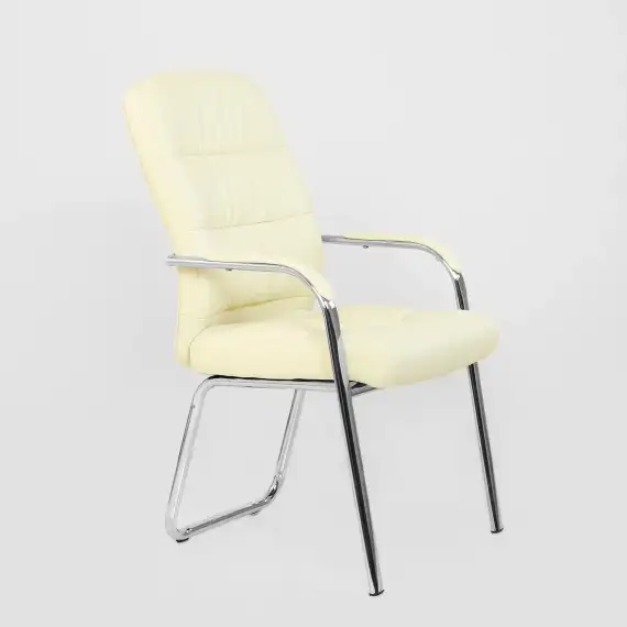 Кресло Barneo K-16 для посетителей и переговорных бежевый