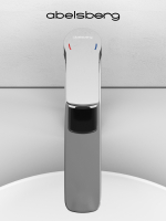 Смеситель для раковины Abelsberg Lineara UNF23509CH высокий, глянцевый хром