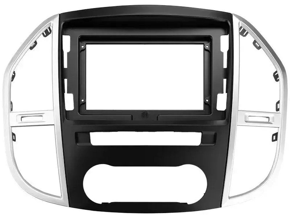 Магнитола для Mercedes-Benz Vito 2014+ - Parafar PF477RN2K на Android 13, QLED+2K, ТОП процессор, 4Гб+32Гб, CarPlay, 4G SIM-слот