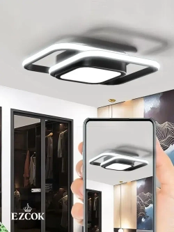 Люстра потолочный светильник, 36 Вт, 1 источника света, Подходит для кухни, спальни, детской комнаты, коридора