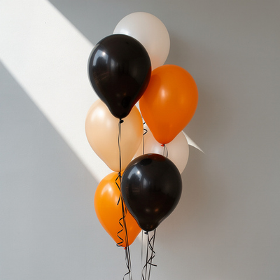 Фонтан шаров "Тыквенный патч"