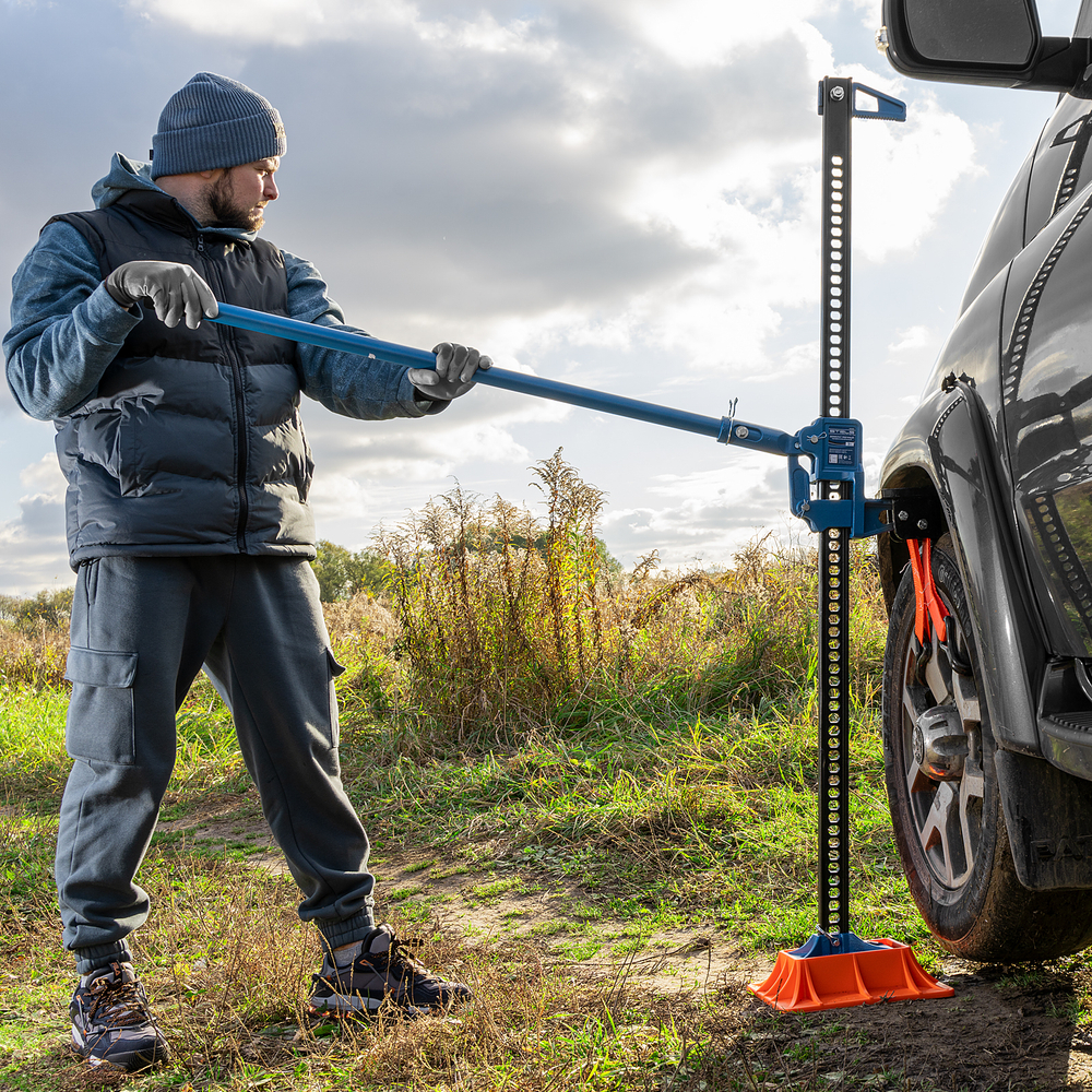 Домкрат реечный профессиональный, 3 т, 115-1335 мм. HigH Jack Stels