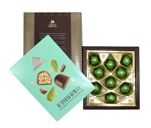 Кедровая комета с сосновой шишкой / 120 г / ТМ Сибирские конфеты