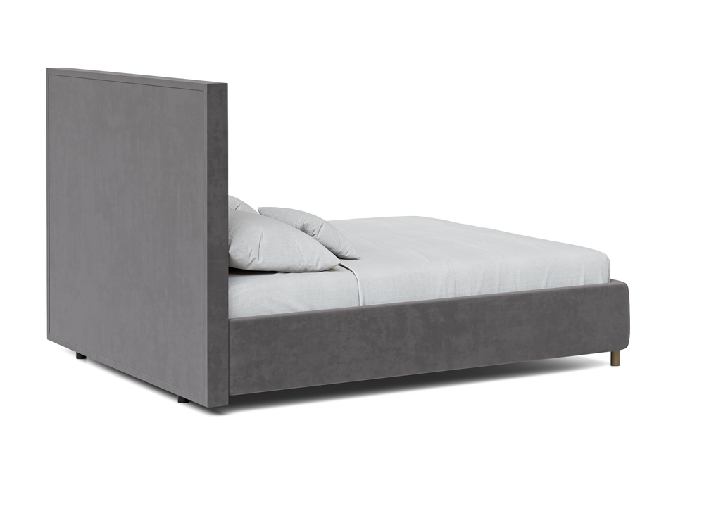 Мягкая двуспальная кровать "Авила" с подъемным механизмом