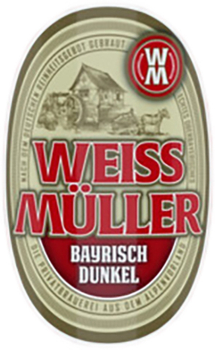 Пиво ВайсМюллер Байриш Дункель / WeissMuller Bayrisch Dunkel 30л - кег