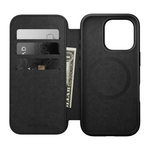 Кожаный чехол-книжка MagSafe Nomad Modern Leather Folio для iPhone 16 Pro Чехол из натуральной цельнозерновой кожи