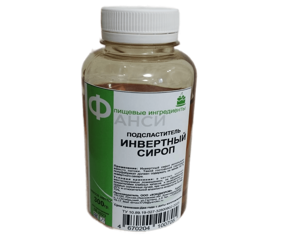 Инвертный сахарный сироп Фанси 300 гр.
