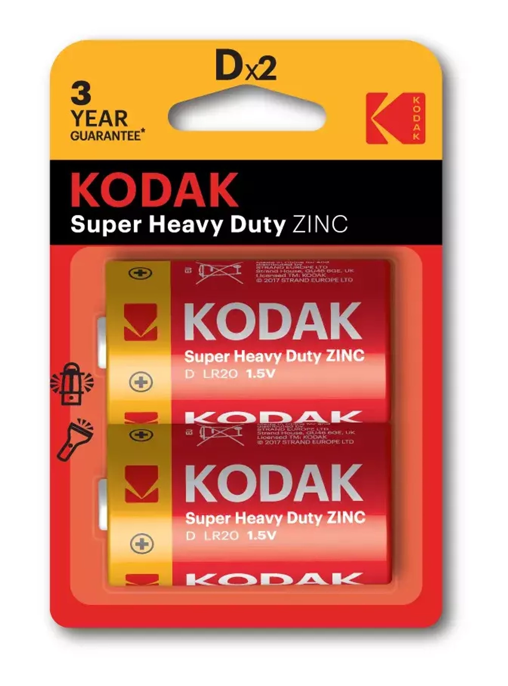 Батарейка Kodak R14-2S EXTRA HEAVY DUTY KCHZ-2S