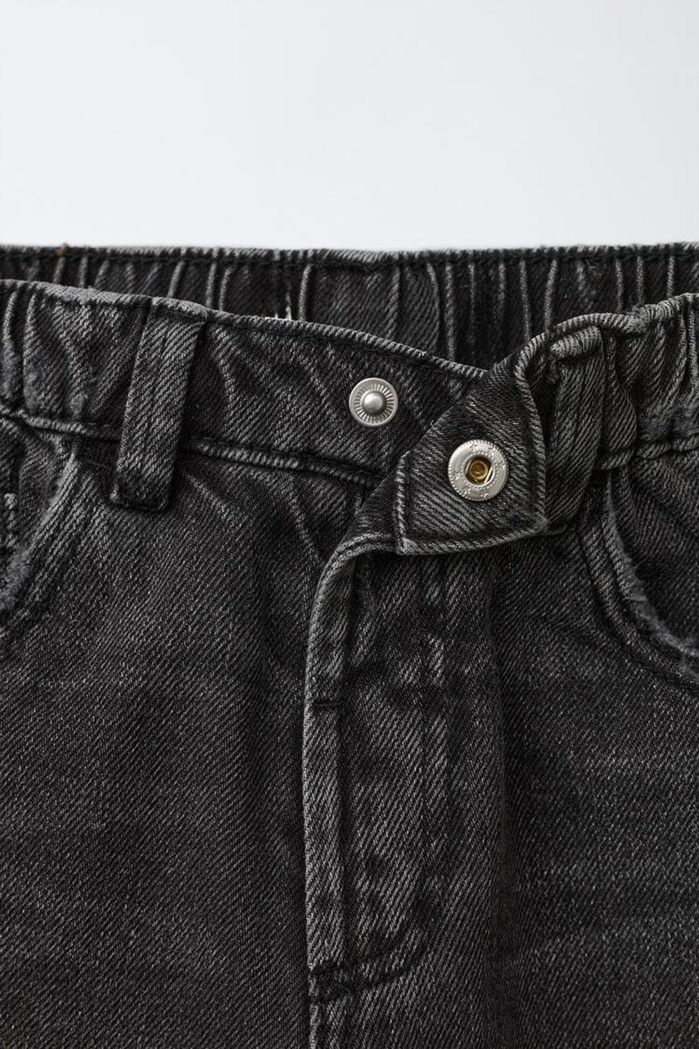 ZARA ДЖИНСЫ BAGGY, СЕРЫЙ