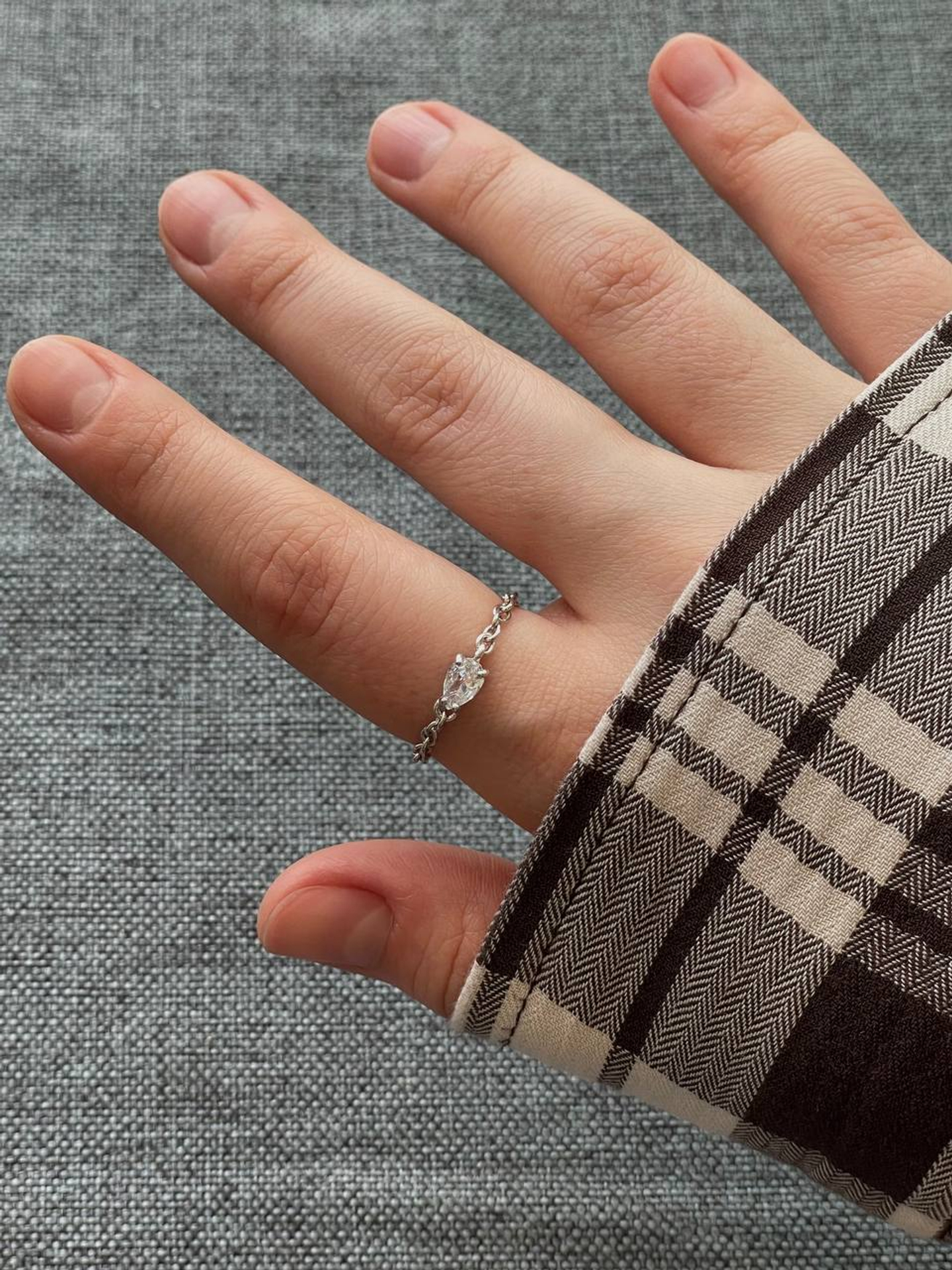 Кольцо-цепочка Drop