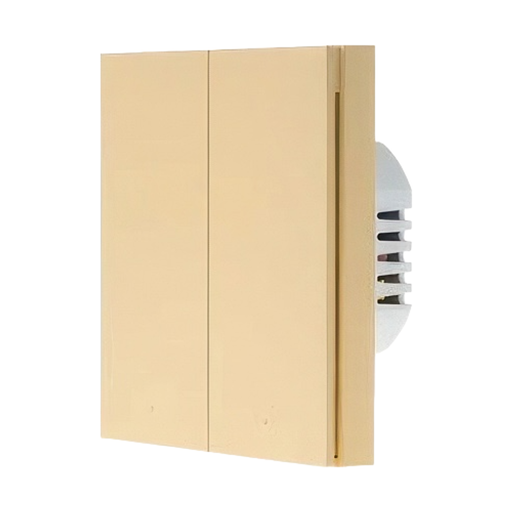 Умный настенный выключатель Aqara H1 (двухклавишный, без нейтрали) (версия Global)