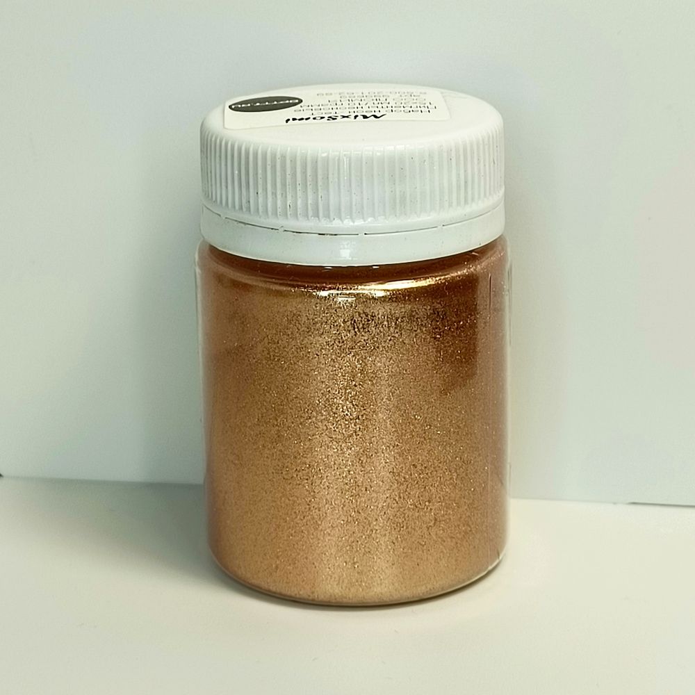 Пигмент 8565 - Бронза мерцающий металлик - универсальный