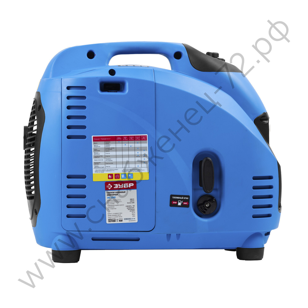 ЗУБР 3500 Вт, инверторный генератор, Профессионал (ЗИГ-3500)